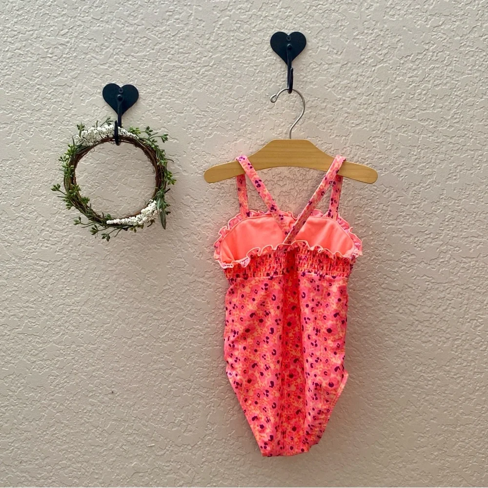 Cat & Jack Animal Print One-Piece Swimsuit - Size 3T